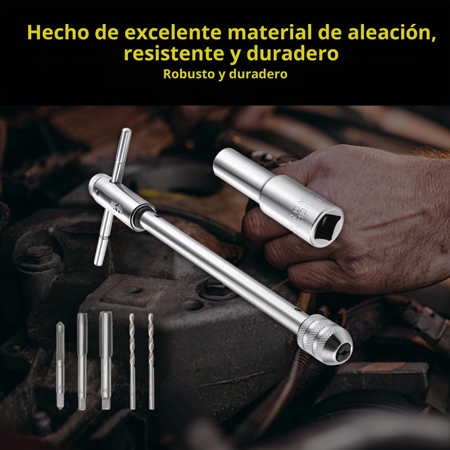 16 Piezas Juego de Herramientas de Extracción para Calentadores Dañados para 8 mm & 10 mm