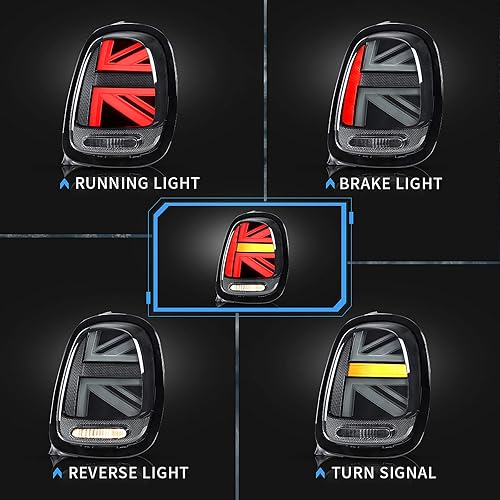 Miniatura 10 de VLAND Faros delanteros LED compatibles con BMW MINI F56 BaseSChiliPepper 2014-2018 (no compatible con John Cooper Works Superleggera Vision) con