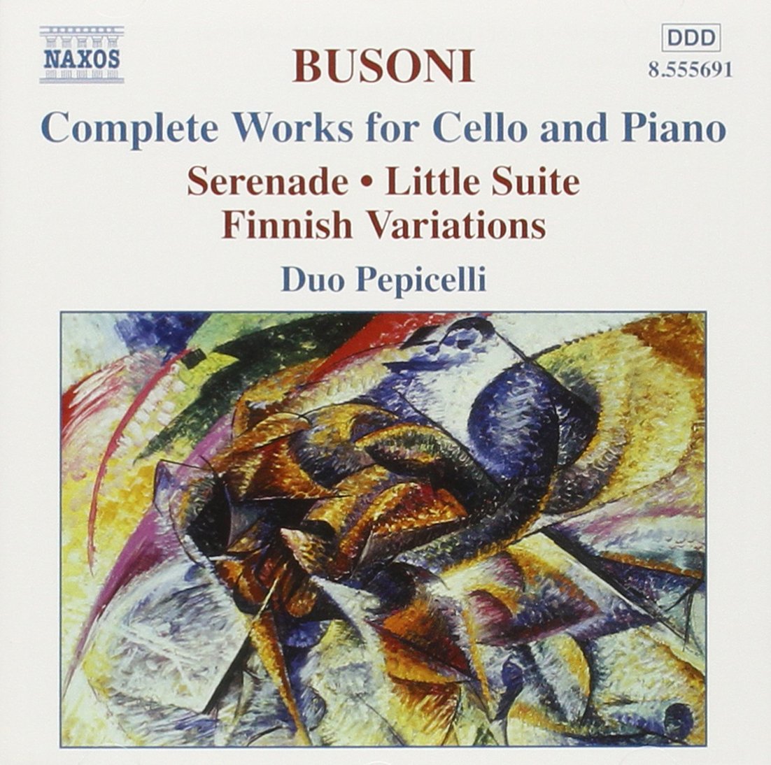 BUSONI: Works for Cello and Piano