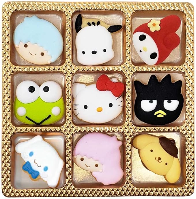 Amazon サンリオ アイシングクッキー ９個入り 株式会社ギアナ ビスケット クッキー 通販