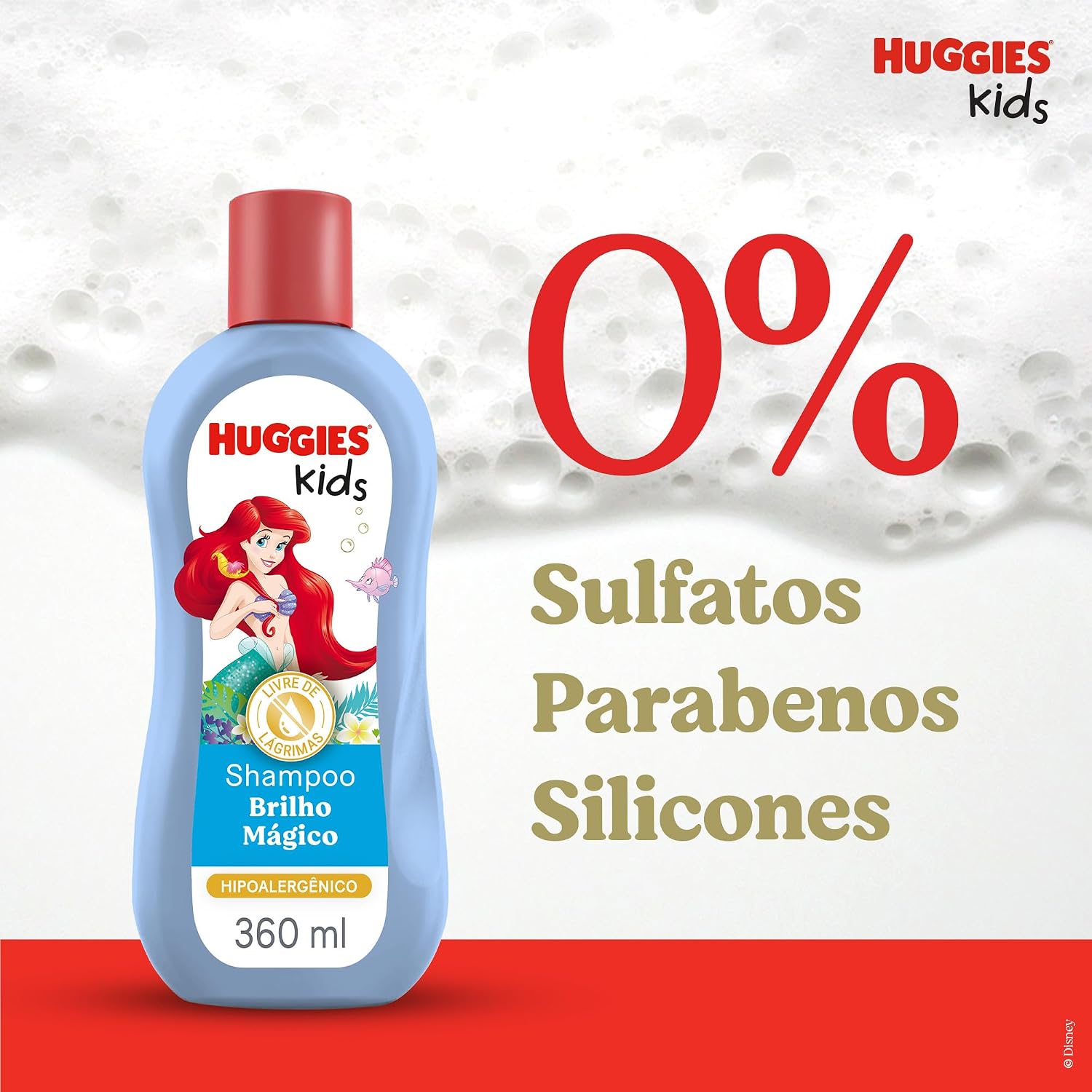Huggies Shampoo Kids Brilho Mágico 360 ml