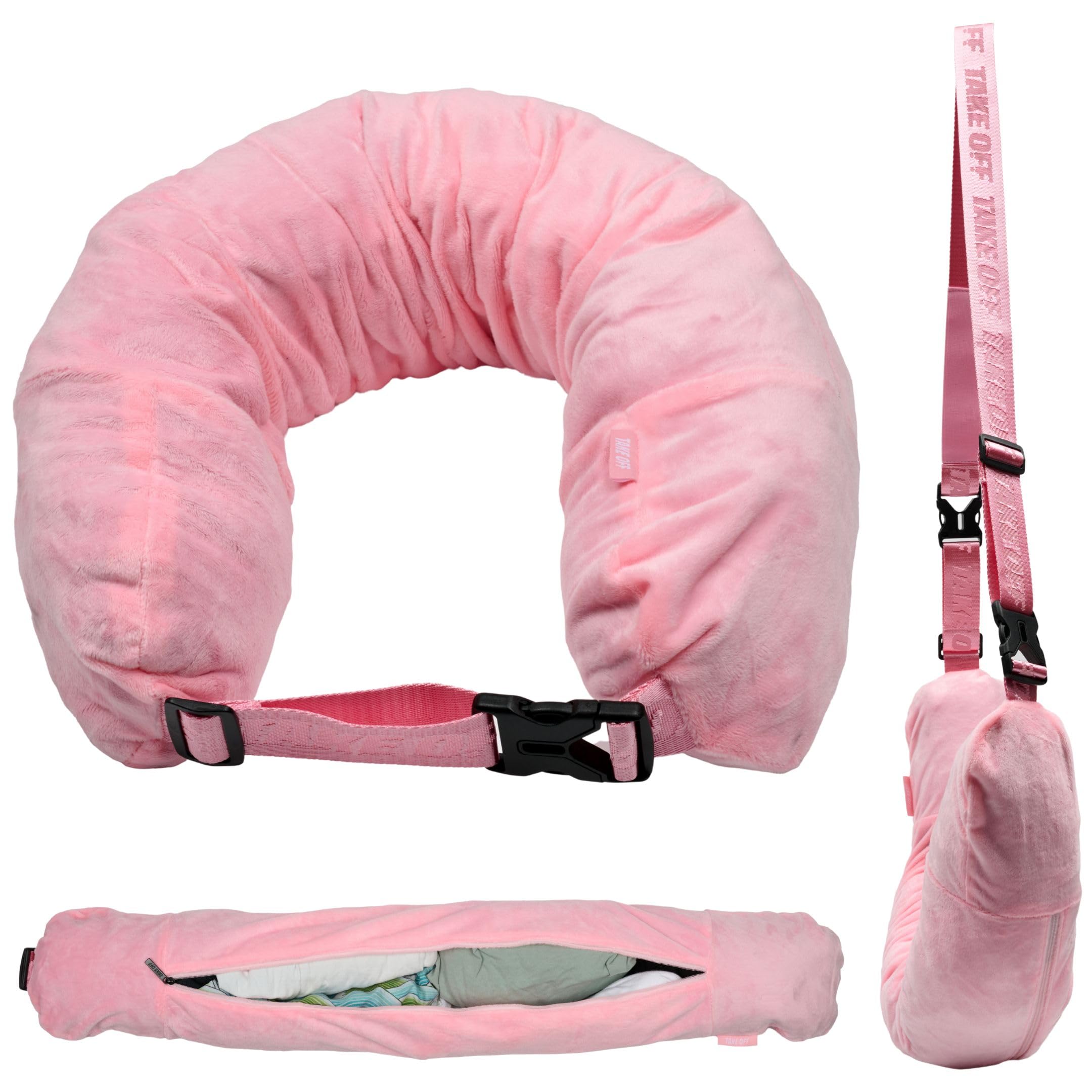 Amazon.com: TAKE Off Stuffable Neck Pillow – Customizable Travel