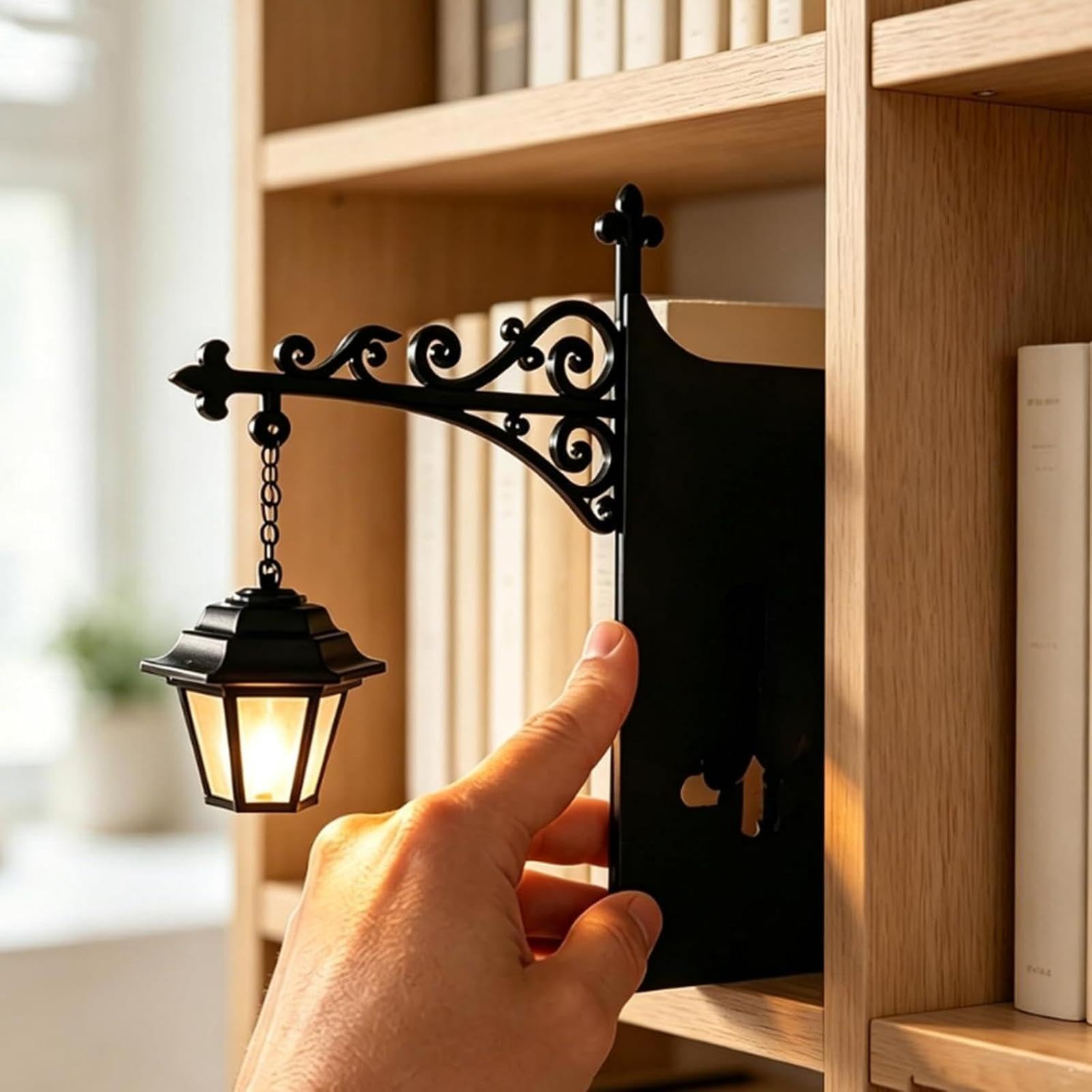 Mini Lámpara De Biblioteca Luz De Rincón De Lectura | Luces Decorativas Para Estantería Para Adolescentes, Adultos, Estudiantes, Lectores, Escritores, Profesores, Oficina, Salón,