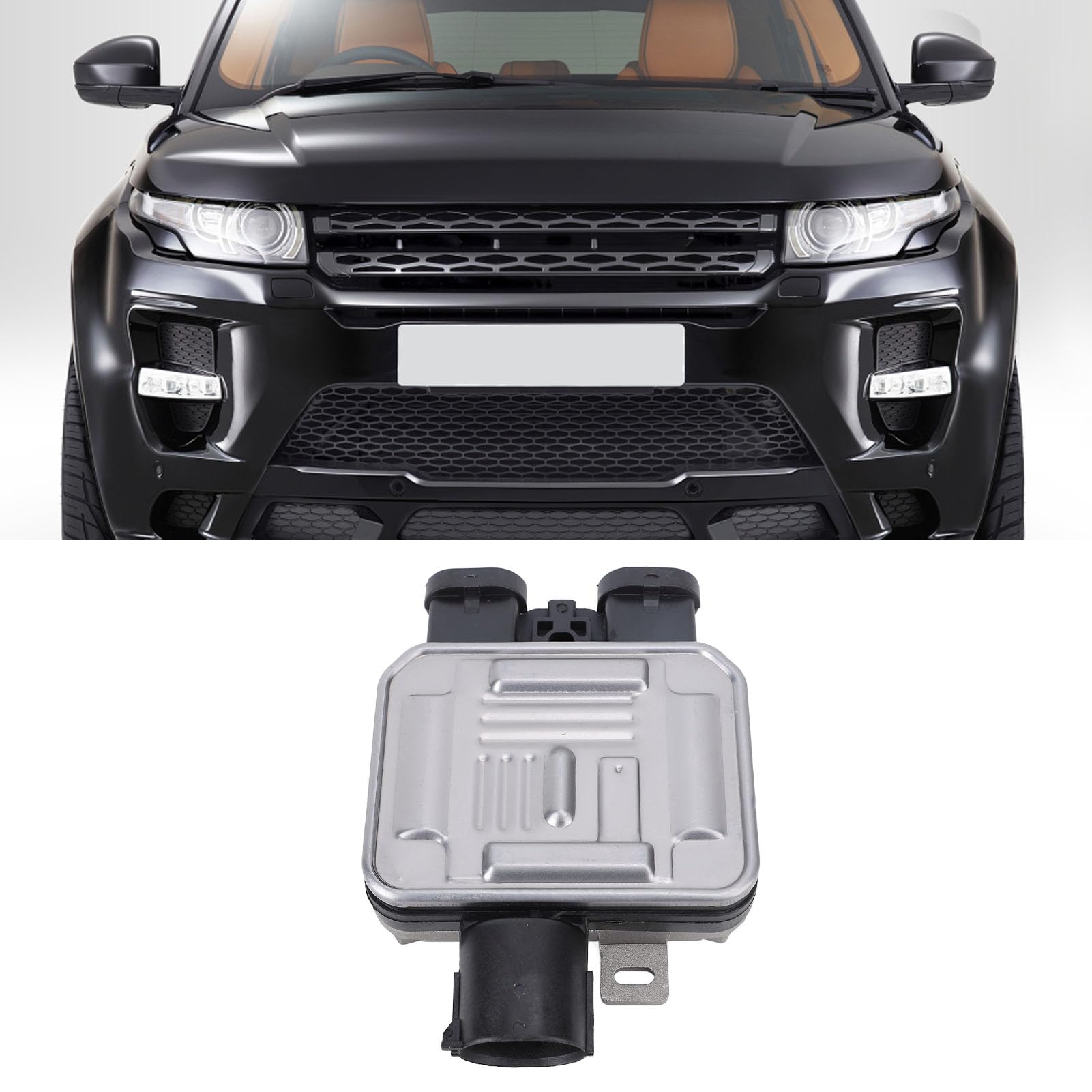 Haofy LR045248 Sostituzione per LR2 2, LR100364 Sport, Efficiente Modulo di Controllo della Ventola di Raffreddamento a Radiatore Materiale Metallico per S60 S80 V60 V70 XC60 XC70,