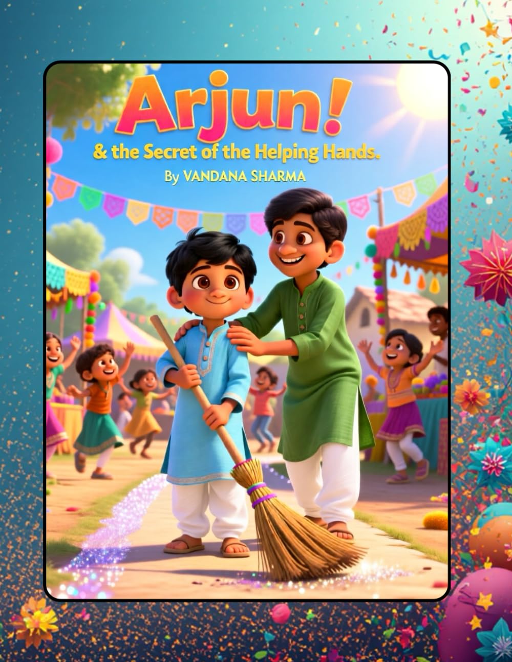 Arjun & the Secret of the Helping Hands: A Kid‑Friendly Retelling of the Gita’s Lesson on Helping Others, A Magical Moral Tale from the Gita for Young ... Bhagawad Gita -A Journey for Young Hearts)