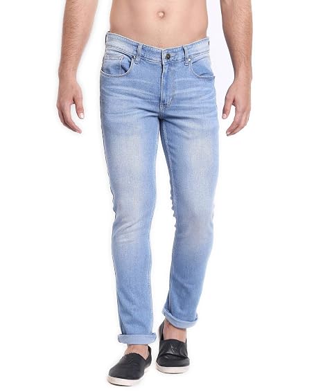DJ \u0026 C By FBB Solid Slim Fit Jeans 
