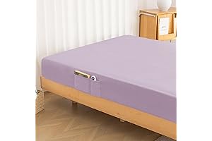 Full Purple Fitted Sheet in Effortless Style