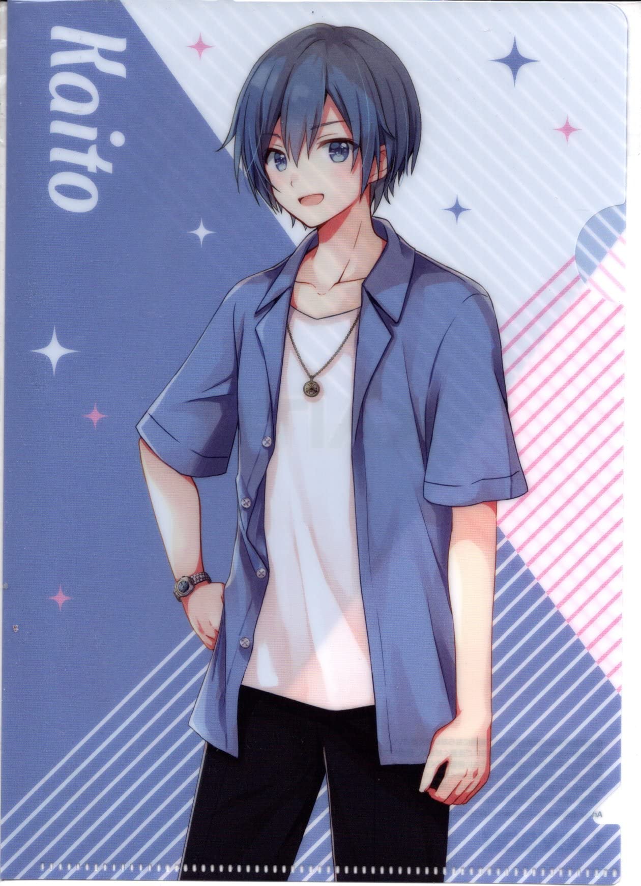 VOCALOID KAITO カイト DiVAジョイポリス限定 5周年 缶バッジ 初音ミク