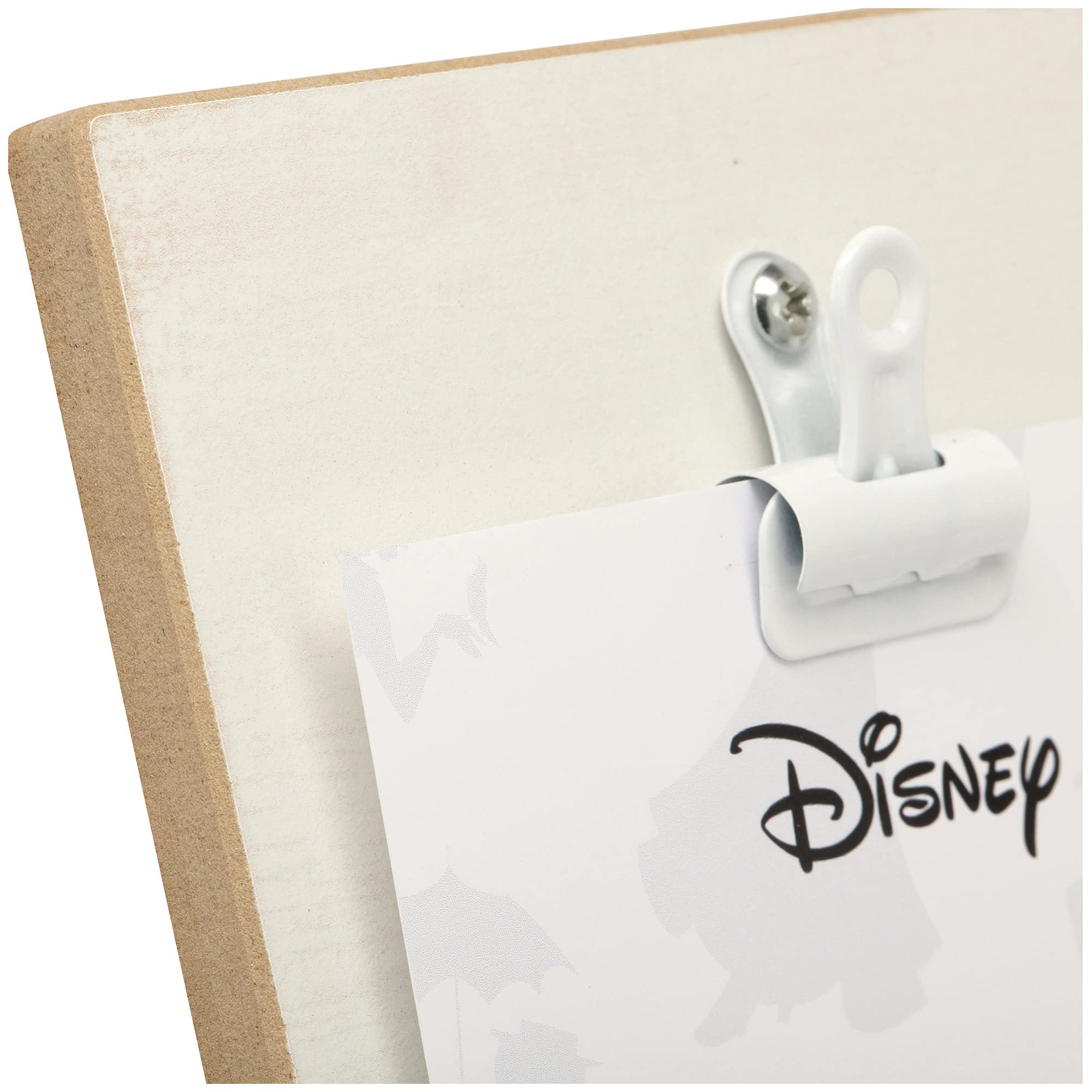 Open Road Brands Disney Mary Poppins Practically Perfect in Every Way Wood Photo Clip Frame for 5x7 Picture - Cute Mary Poppins Decor