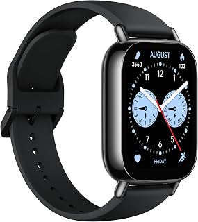 XIAOMI Redmi Watch 5 Lite, Smartwatch, Llamadas Bluetooth, Pantalla AMOLED de 1.96 Pulgadas, Monitor de frecuencia cardíaca, 150 Modos Deportivos, hasta 18 días de autonomía, Negro