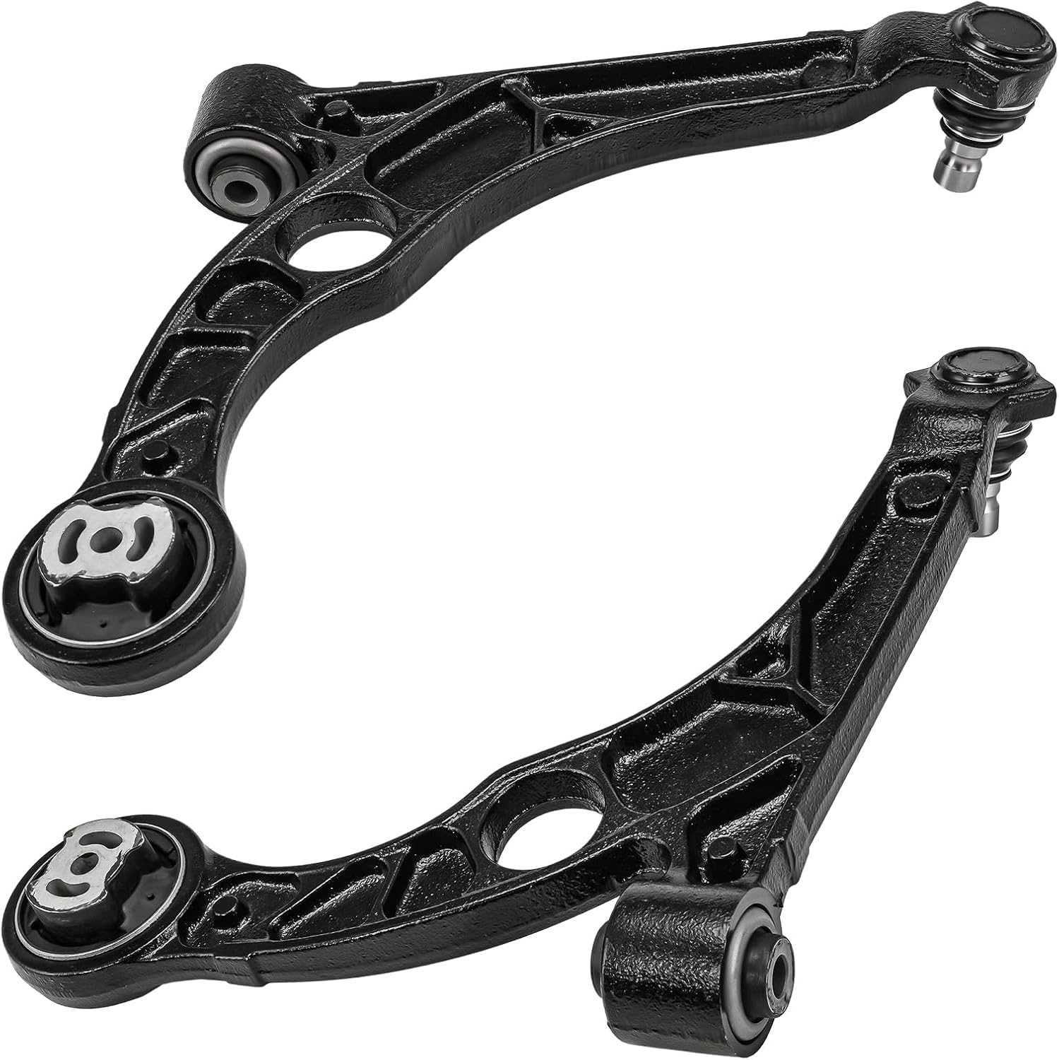 Torchbeam Front Lower Control Arm Assembly - Driver Side - RK622965 Front Lower Control Arm Assembly - Passenger Side - RK622964 For 2015-2017 200 2013-2016 Dart 2PSC