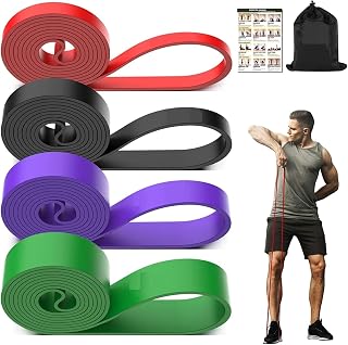 SKY-TOUCH Pull Up Assist Bands, Stretch and Mobility Bands for Resistance Training, Physical Therapy and Home Workout