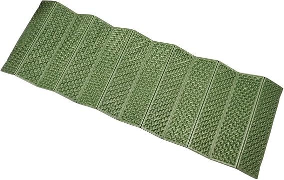 MFH Olive Sleeping Mat, 70.9in x 2.8in x 0.4in, 100% Ethylene Vinyl Acetate (EVA), Foam-Sleeping-Pads, Lightweight and Foldable, Perfect for Outdoor Activities