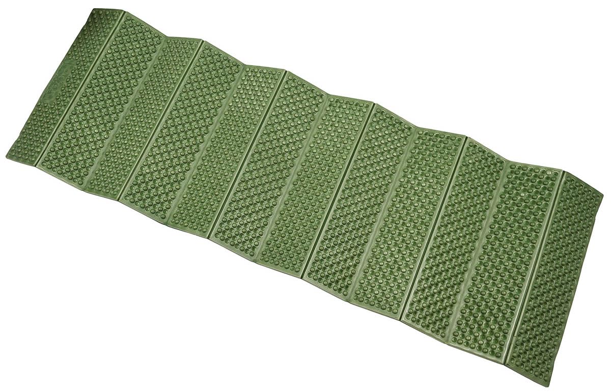 MFH Olive Sleeping Mat, 70.9in x 2.8in x 0.4in, 100% Ethylene Vinyl Acetate (EVA), Foam-Sleeping-Pads, Lightweight and Foldable, Perfect for Outdoor Activities