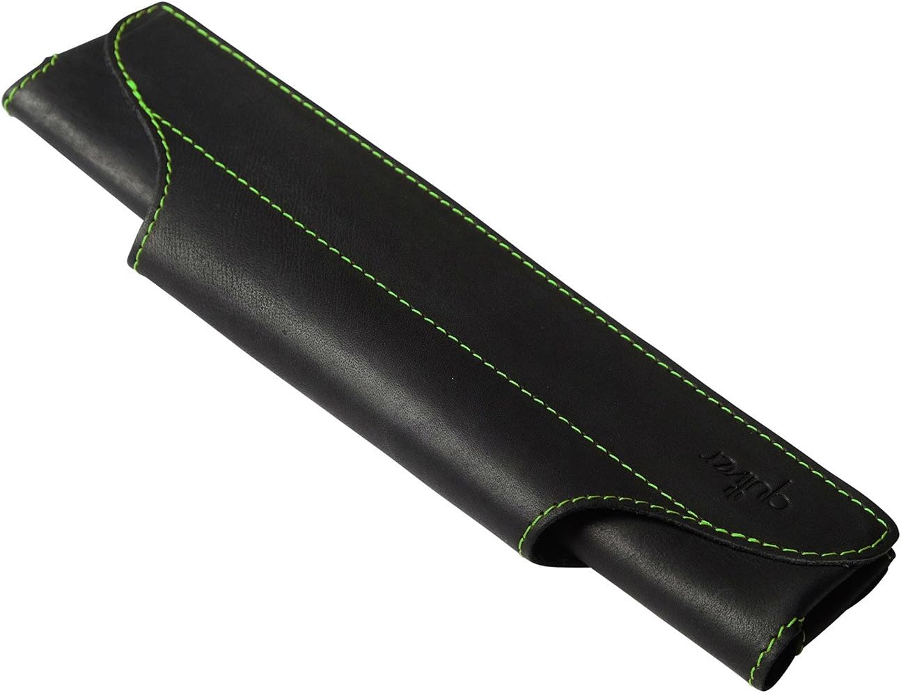 Quiver Pen Holder For Notebook, Single Pen Holder, Full Grain Leather, Elastic, Reusable, Non-Adhesive, Fits A5 Notebooks, Journals, Planners, And Diaries 8-8.5 Inches (20.3-21.5 cm) Tall