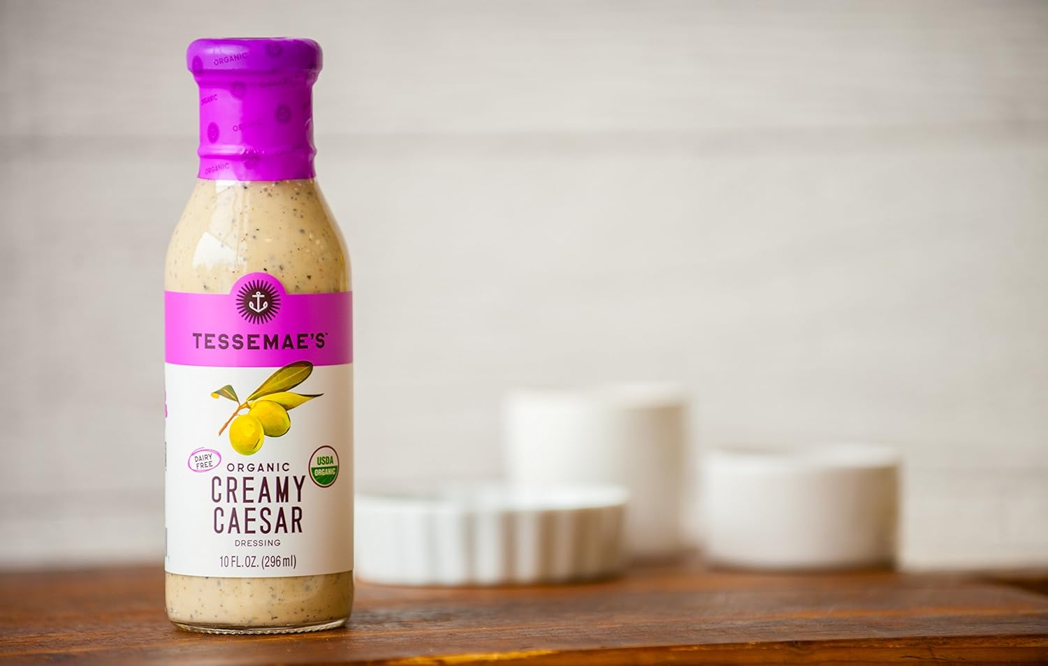 Tessemae's All Natural Salad Dressing 2-Pack (Organic Creamy Caesar)