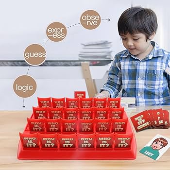 Vem U00e4r Roligt Bru00e4dspel, Lu00e4mpligt Fu00f6r Klassiska Bru00e4dspel Roliga FamiljGuessing Games Kids Children Toy Gift (ru00f6d Och Blu00e5) Engelsk Version Vem U00e4r Roligt Bru00e4dspel, Lu00e4mpligt Fu00f6r Klassiska Bru00e4dspel Roliga FamiljGuessing Games Kids Children Toy Gift (ru00f6d Och Blu00e5) Engelsk Version