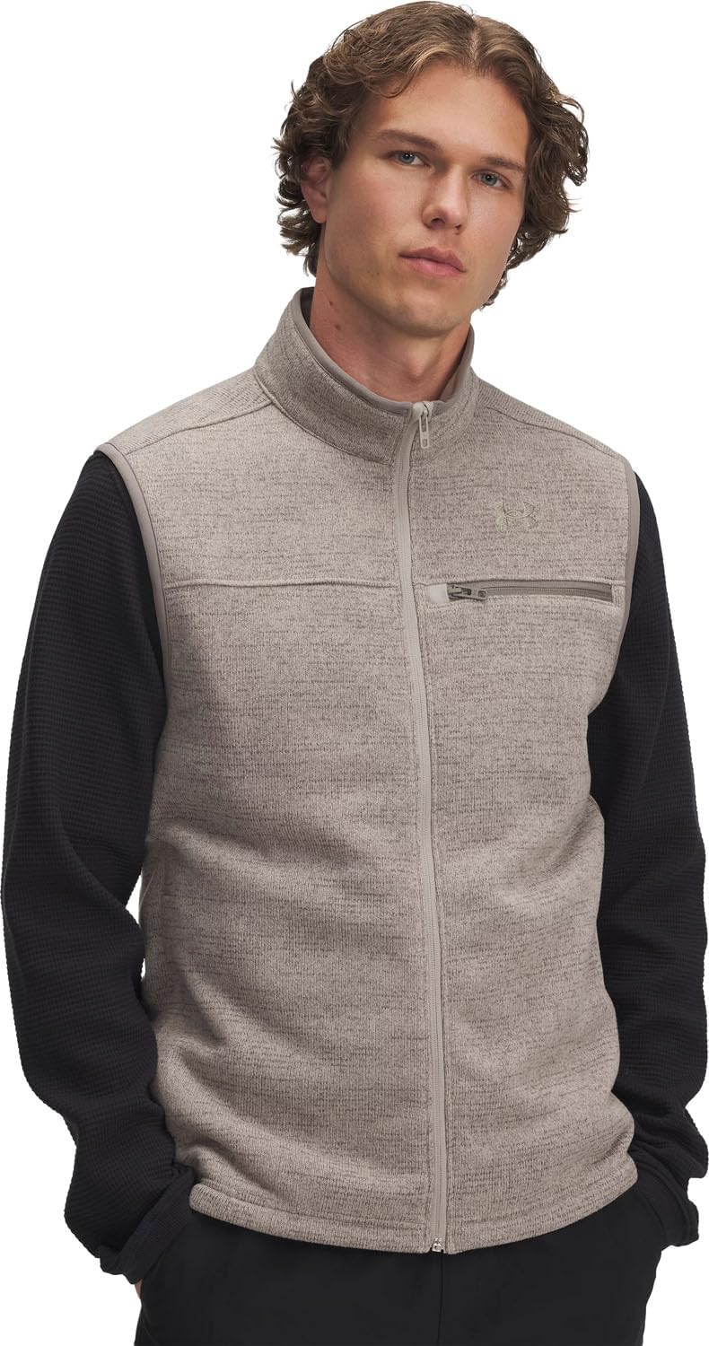 Under Armour - Erkek Uzman Yeleği, Renk: Timberwolf Taupe (203), Beden: Büyük