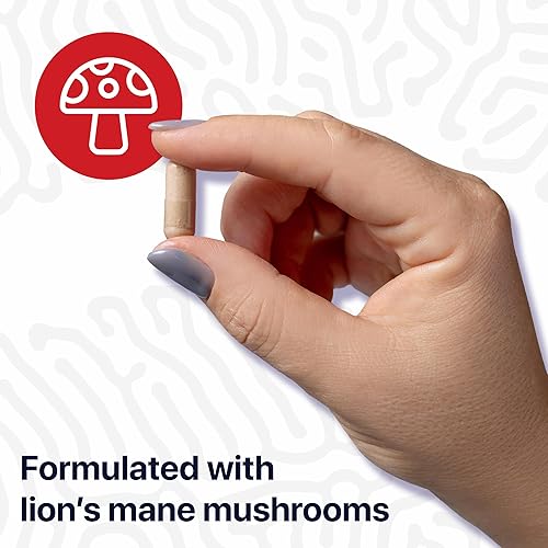Miniatura 6 de Focus Factor Lions Mane Plus, nootrópico avanzado con L-teanina, cafeína, enfoque y energía (60 unidades)
