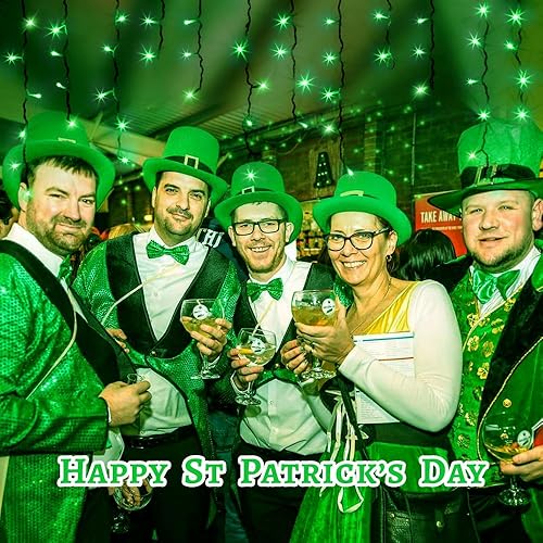 Miniatura 7 de Paquete de 120 luces LED de árbol de Navidad de 32.8 pies cada una, funciona con pilas, para interiores y exteriores, con temporizador, 8 modos,