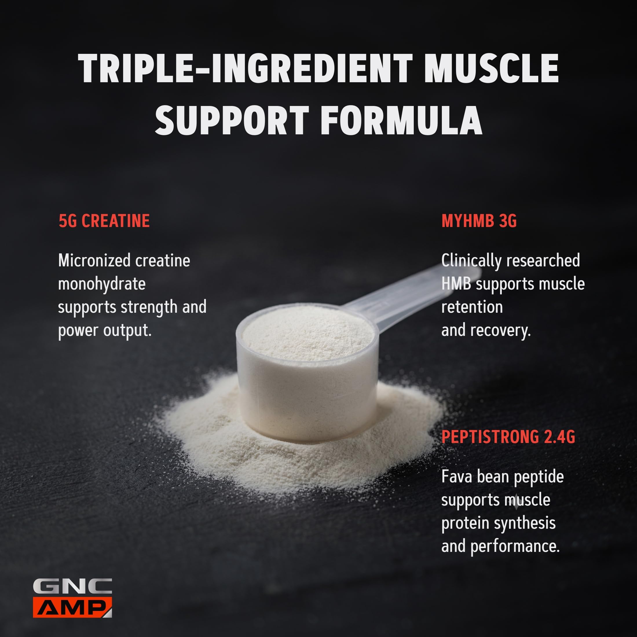 GNC AMP Creabolic Creatine Monohydrate Powder, Lemonade, 30 Servings — Amazon image 6