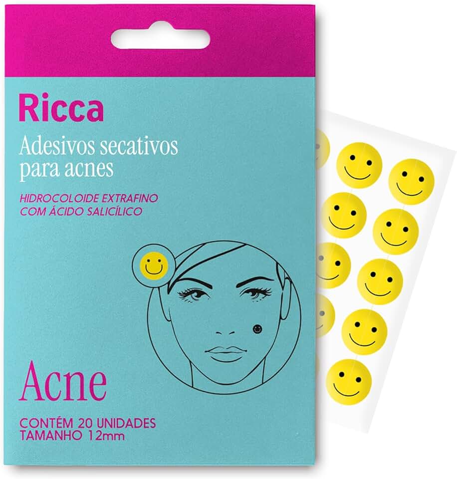 ADESIVOS SECATIVOS PARA ACNES SMILE RICCA
