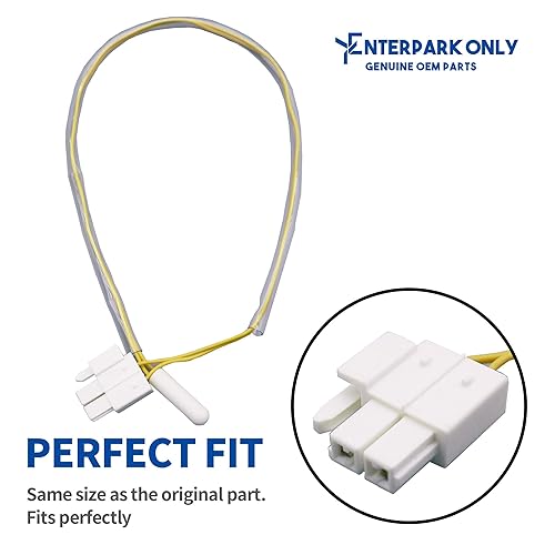 Miniatura 3 de Enterpark DA32-00006S Reemplazo del sensor de descongelación del refrigerador compatible con Samsung reemplaza AP4308802 DA32-000065