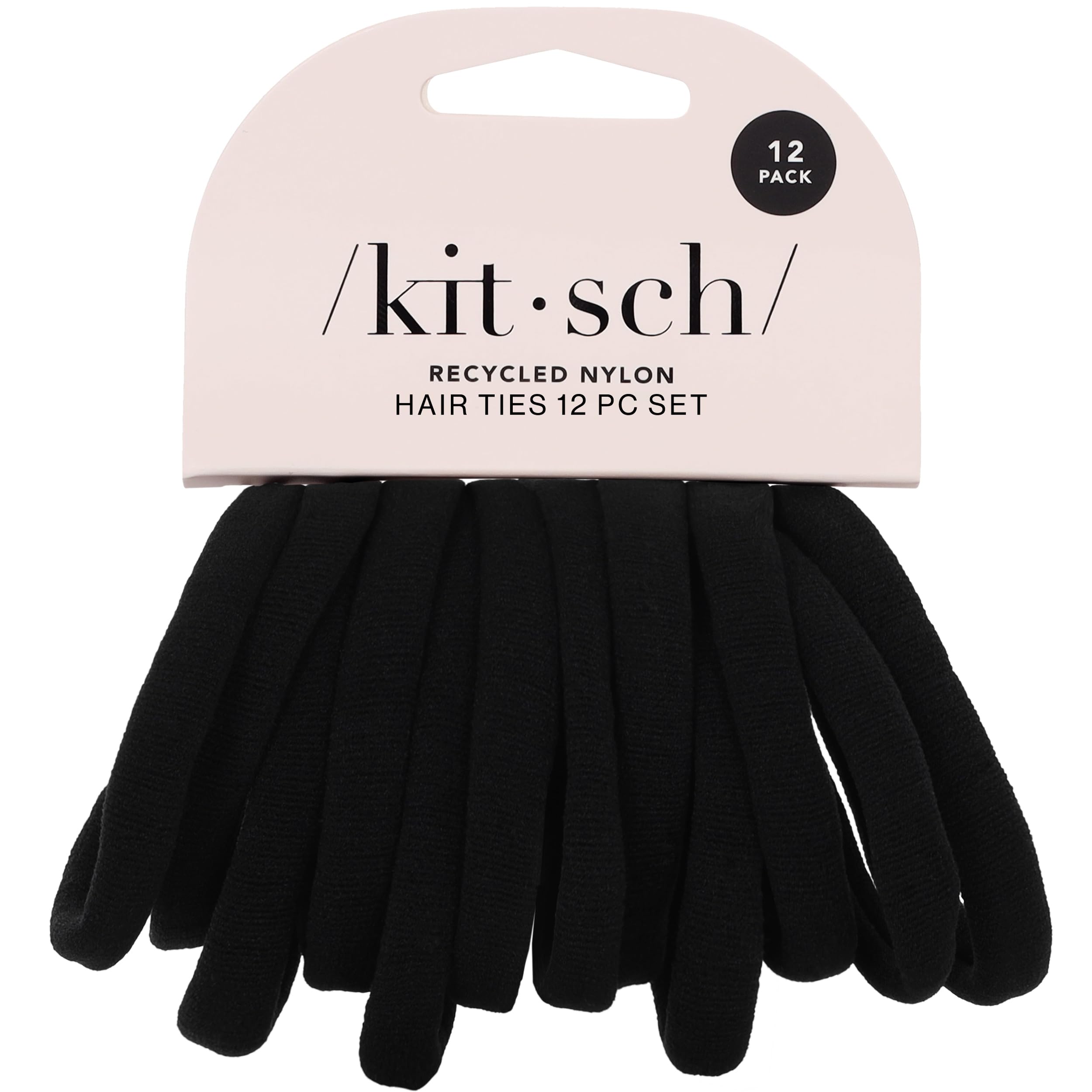 Kitsch Elastische Haargummis für Damen, elastische Haarbänder für Damen und Pferdeschwanzhalter, Kleine Haargummis für dickes Haar