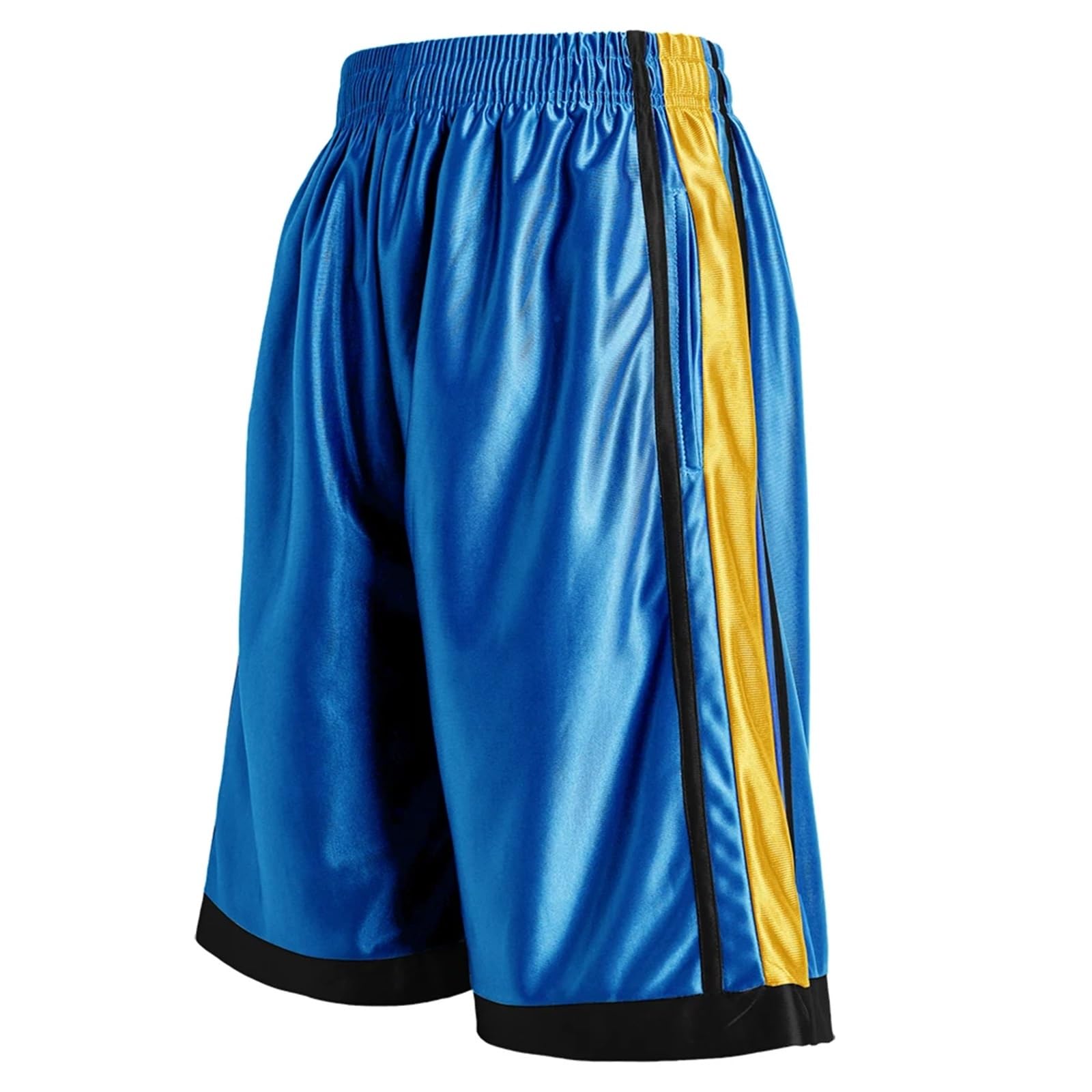 Pantaloncini da Basket Decorativi a Righe Casual Uomo, Estivi, for Allenamento, Corsa e Fitness, ad Asciugatura Rapida per Palestra e Basket
