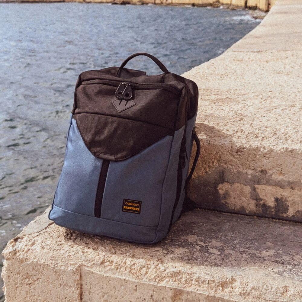 Cabin Max Equator X 40x30x20 cm Kabinenrucksack – Handgepäck Rucksack & Unter-Sitz Tasche mit Laptopfach – Recyceltes RPET Bordgepäck passend für Ryanair, EasyJet, Wizz Air, Eurowings