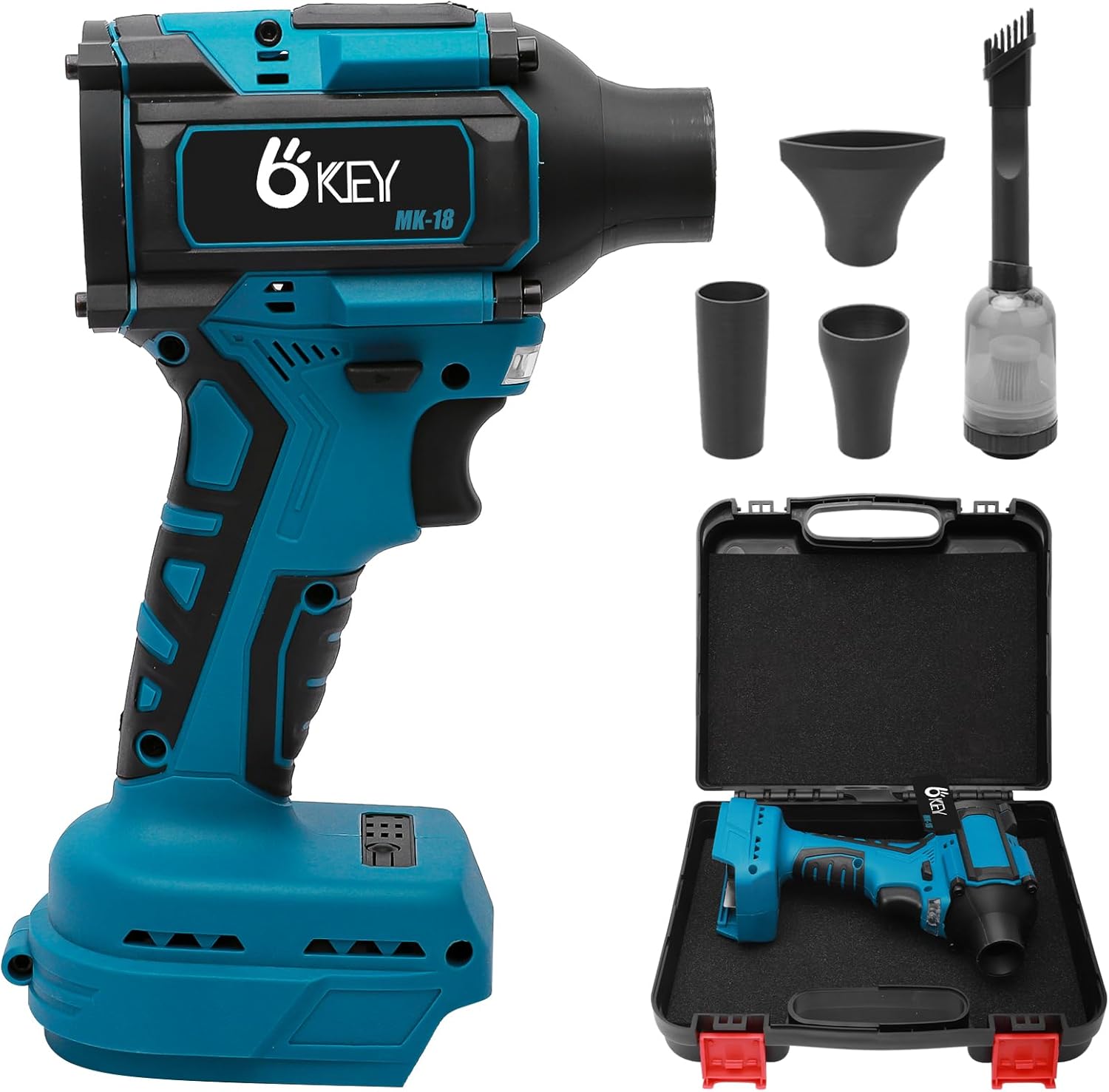 DOSCTT 超強力 ブロワー 150000RMP高速回転 エアダスター 電動エアダスター 純正や互換マキタ 18v バッテリー専用