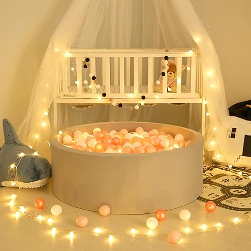 Miniatura 8 de GOGOSO Bolas para corral de bolas para niños pequeños plásticos accesorios a prueba de aplastamiento duraderos formas divertidas juguetes de baño