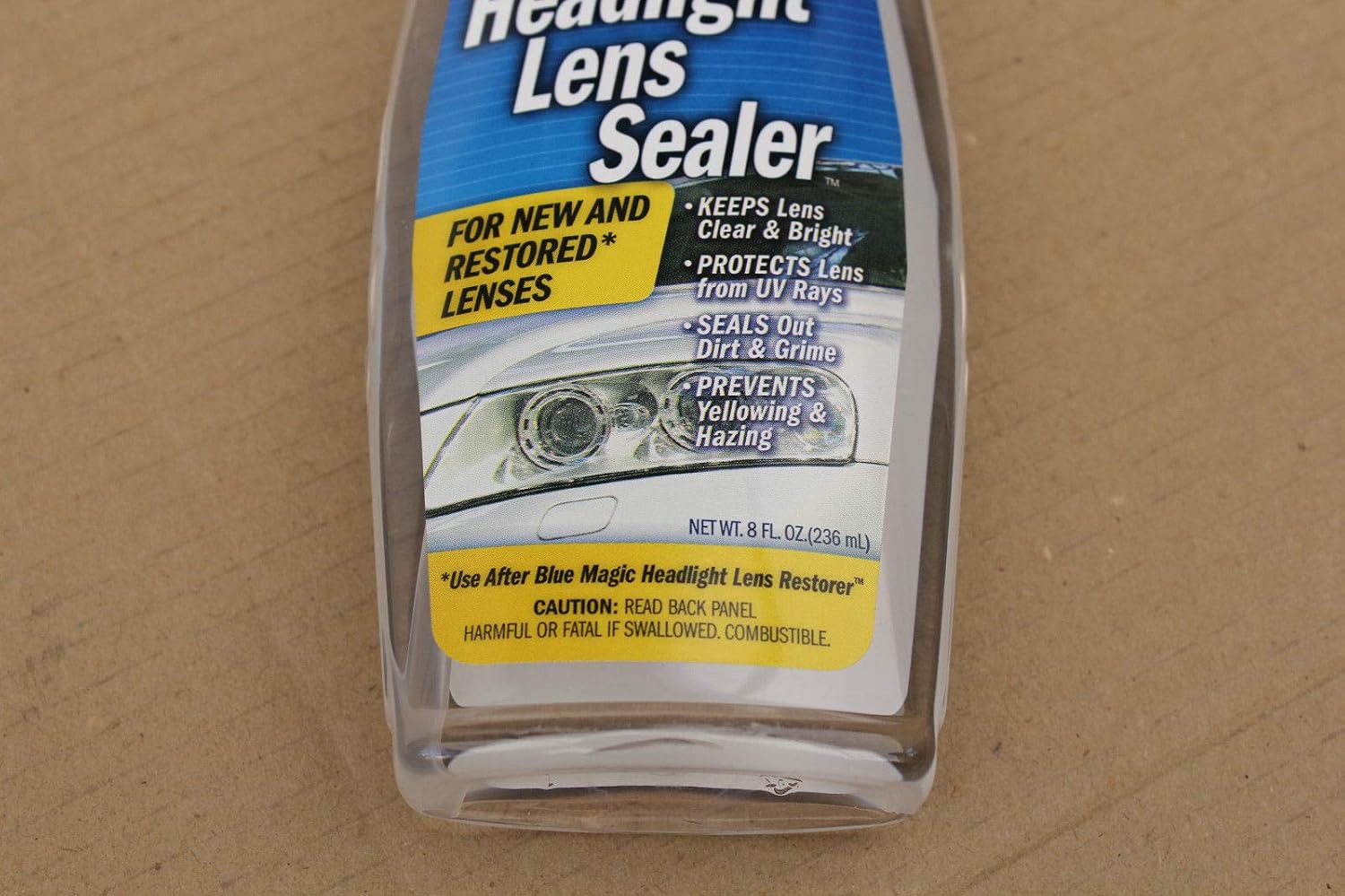 Blue Magic 730-6 Headlight Lens Sealer - 8 oz.