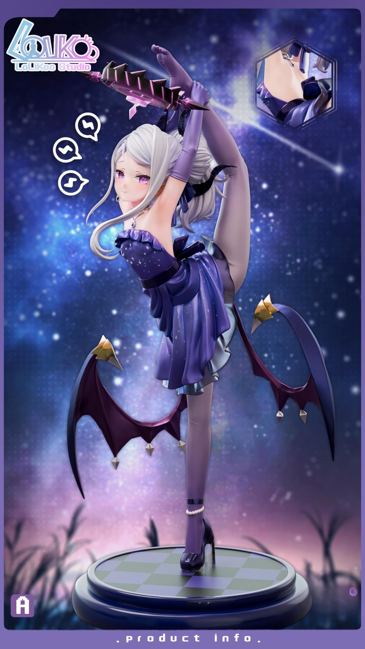 Amazon.co.jp: SoraForm 空崎ヒナ ドレスヒナ りなじゃん フィギュア 1