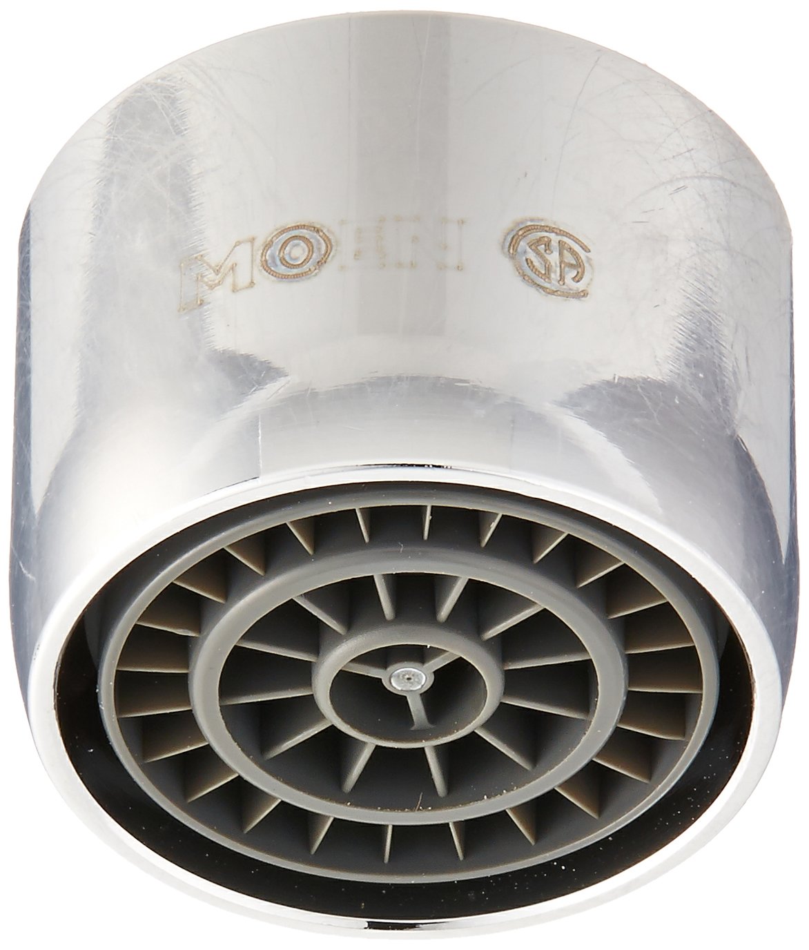Moen 133120 Aireador de grifo de lavabo cromado con rosca hembra