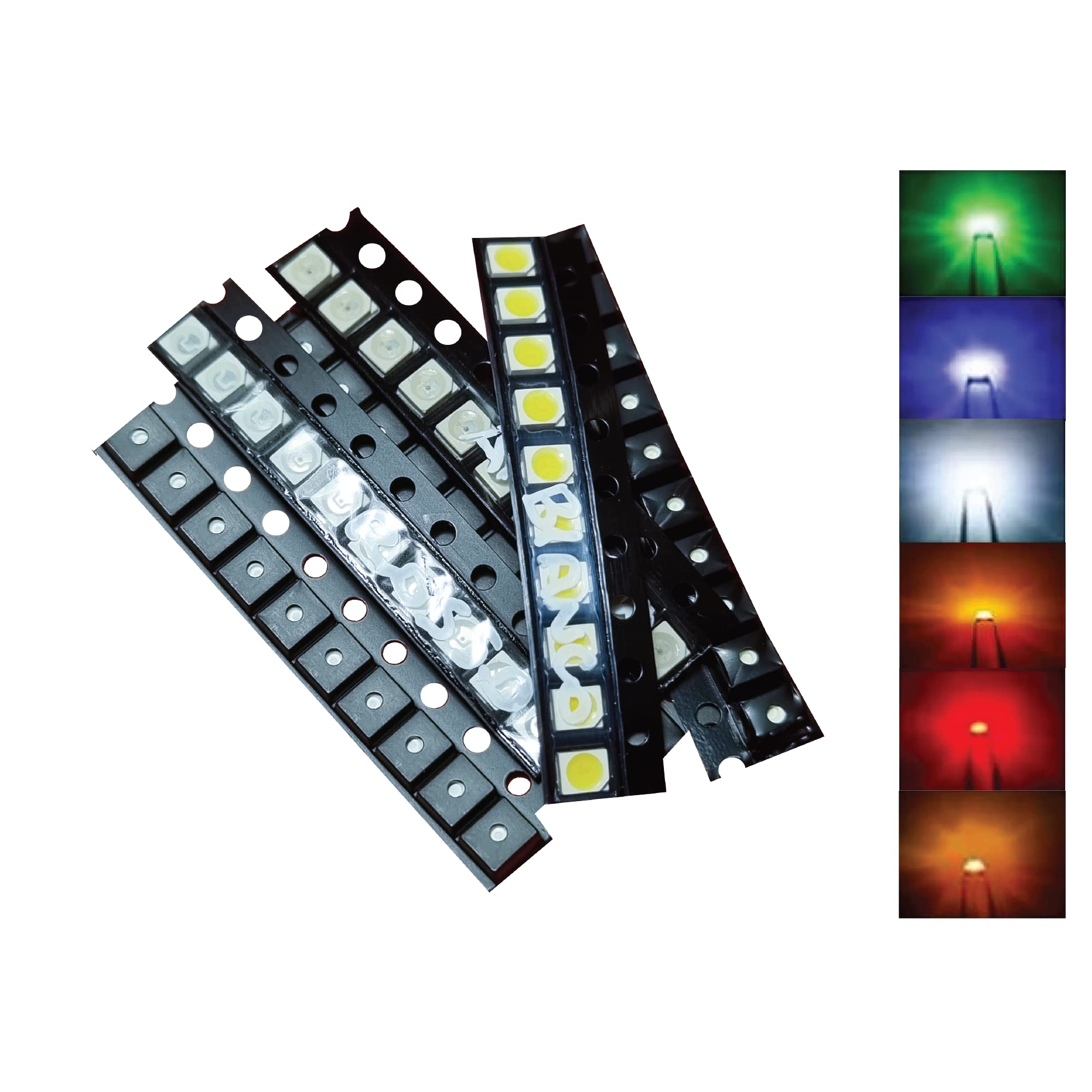Kit di LED SMD 3528-6 colori - 60 pezzi