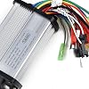 Brushless DC Motor Controller 36V 48V Dual Mode, 350W 18A Current Limit, Intelligent 6-Tube Design for Electric Bicycle Conversion(36V)
