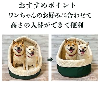 Amazon | mamemochi ツボる2wayベッド ペット用ベッド 犬 柴犬