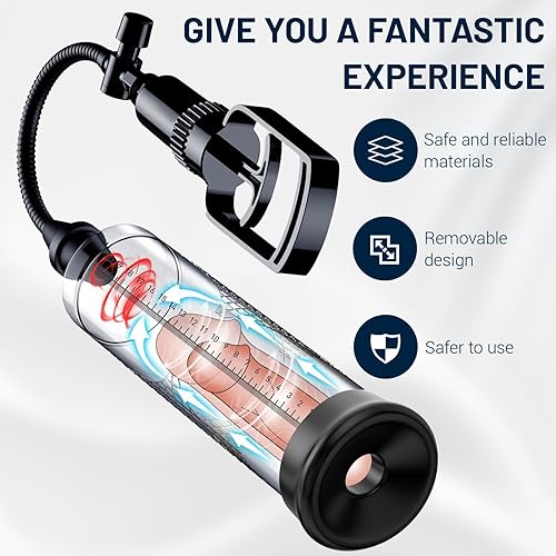 Miniatura 2 de Enhancement Growth Vacuum Pumps, Electric Increase Size Training Device Automatic Pumps Strength Air Suction Silicone Pocket Extend Enlarger PLR62