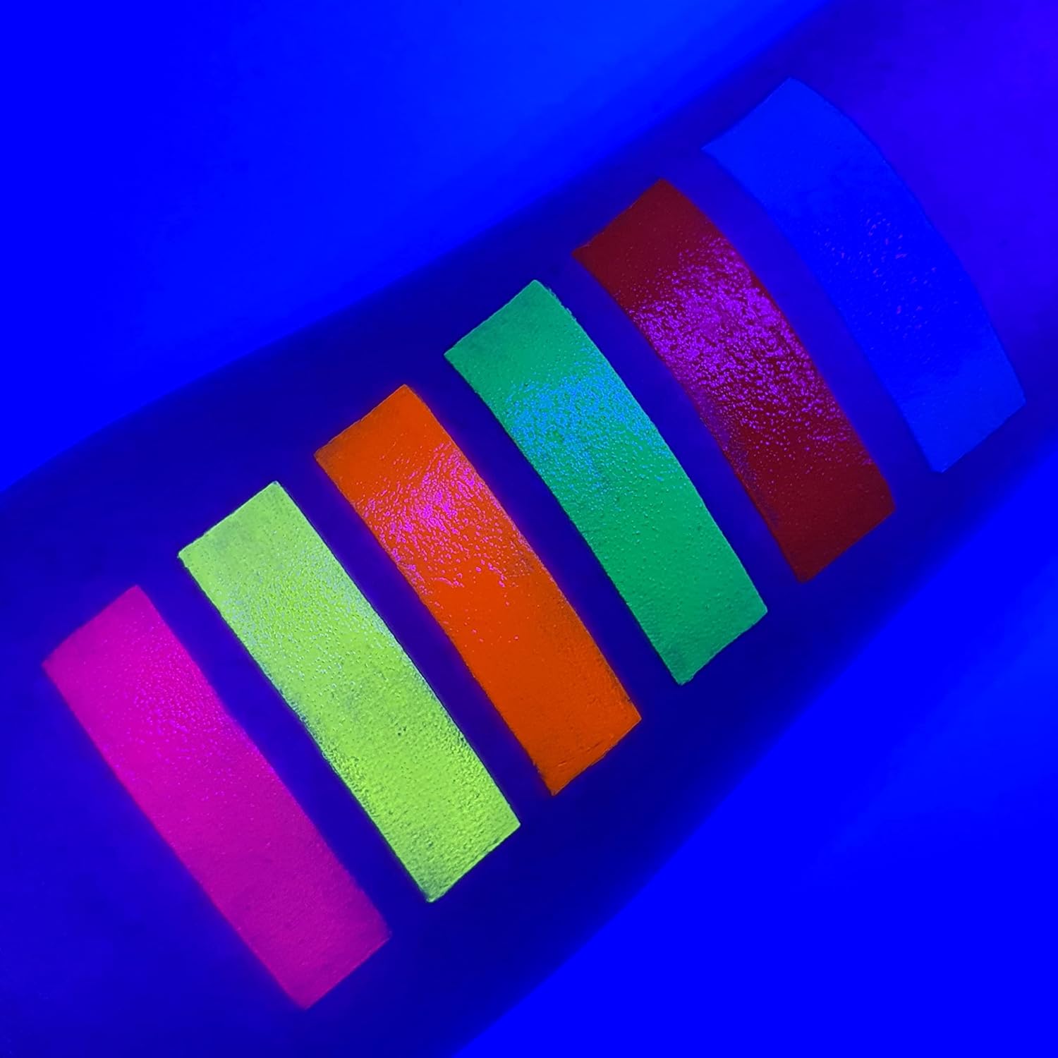 UV Glow - Neon UV Paint Stick/Face & Body Crayon - Set of 6 Colours. Genuine and original UV Glow product - glows brightly under Blacklights! : Beauty & Personal Care