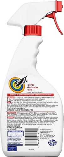 Miniatura 3 de Shout Spray quitamanchas para ropa sucia (paquete de 8)