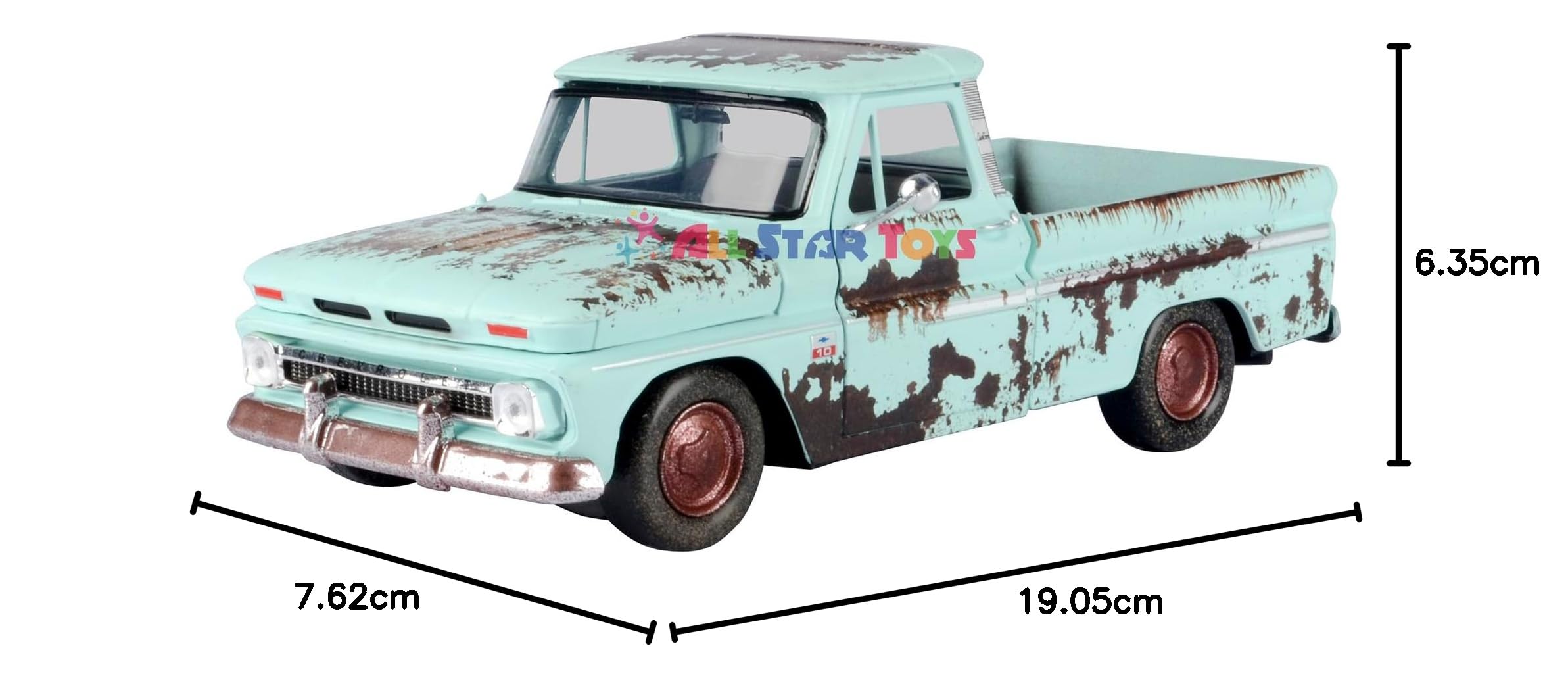 Amazon.co.jp: Motormax 1966 シボレー C10 ピックアップ ウェザード
