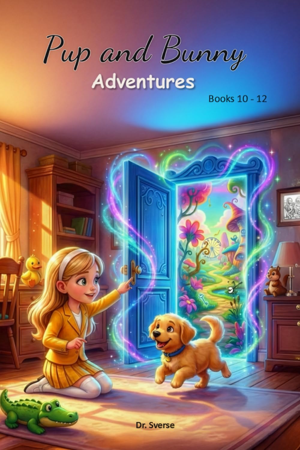 Pup and Bunny Adventures, Books 10-12: Magical Journeys with Dog, Teaching Social Life Lessons