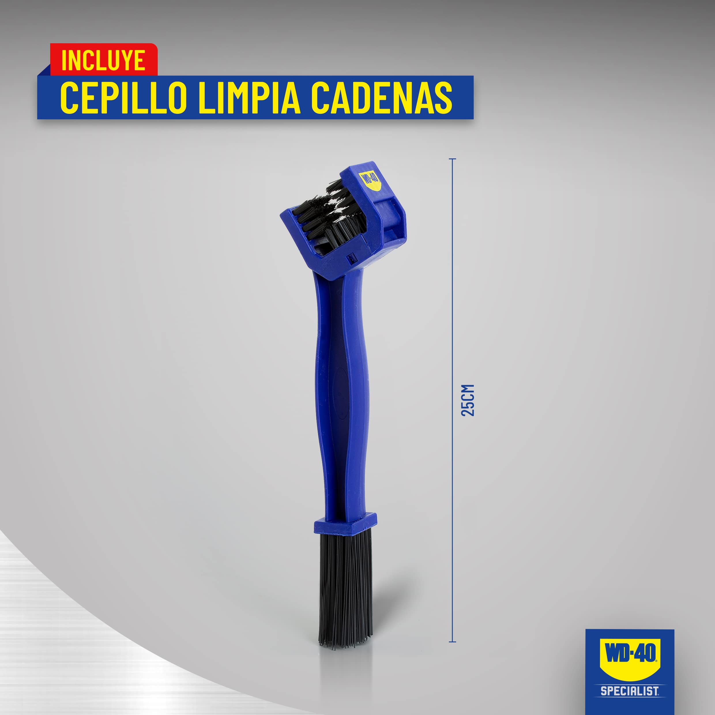 WD-40 Specialist Kit Cadena Motorbike Seco Completo