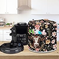 Vista 46 de Cubierta abstracta para freidora de aire con estampado de corazón, cubierta de olla a presión de 3 cuartos de galón, cubierta antipolvo para olla a