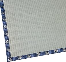 SURUNO ROOM Pure Domestic Grass Upholstery, Made of Kumamoto Prefecture, Drawstring, Asu, Edo Mat, 34.3 x 68.9 inches (87 x 174 cm)