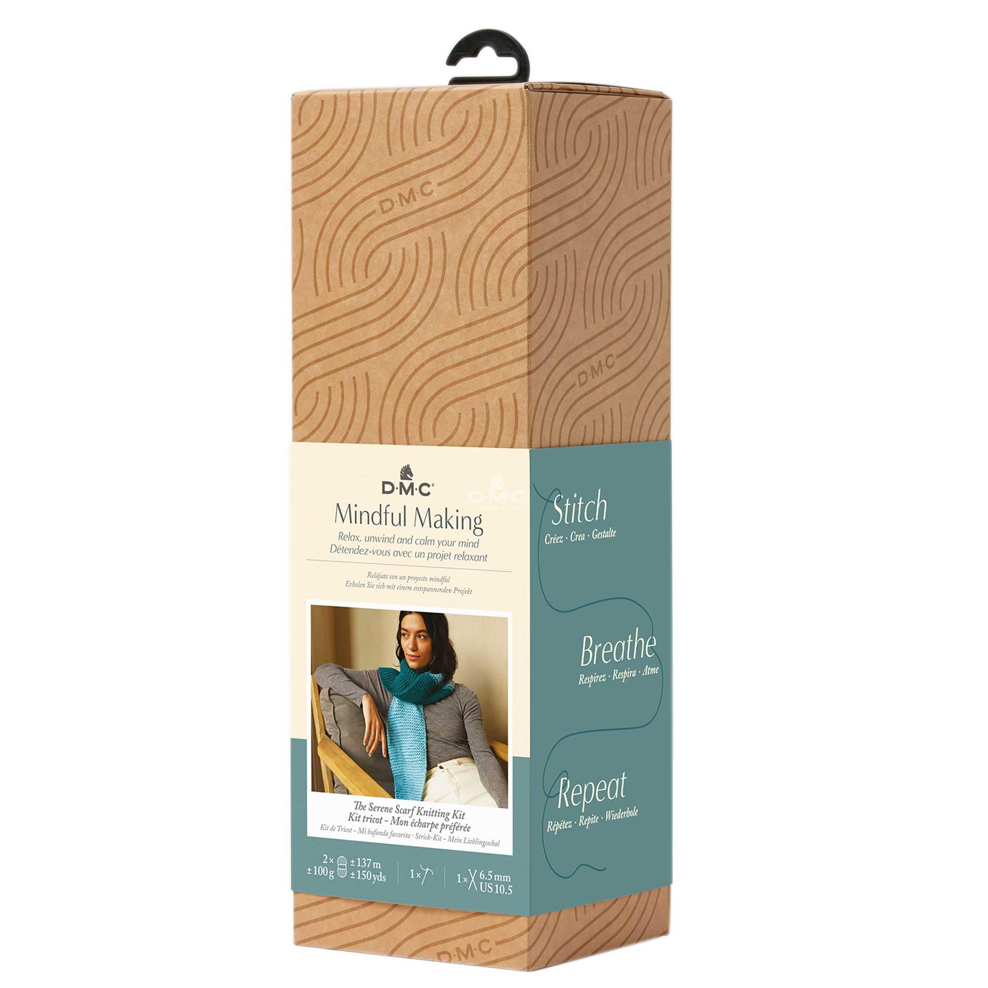 DMC - Der Kuschelschal - Strickset