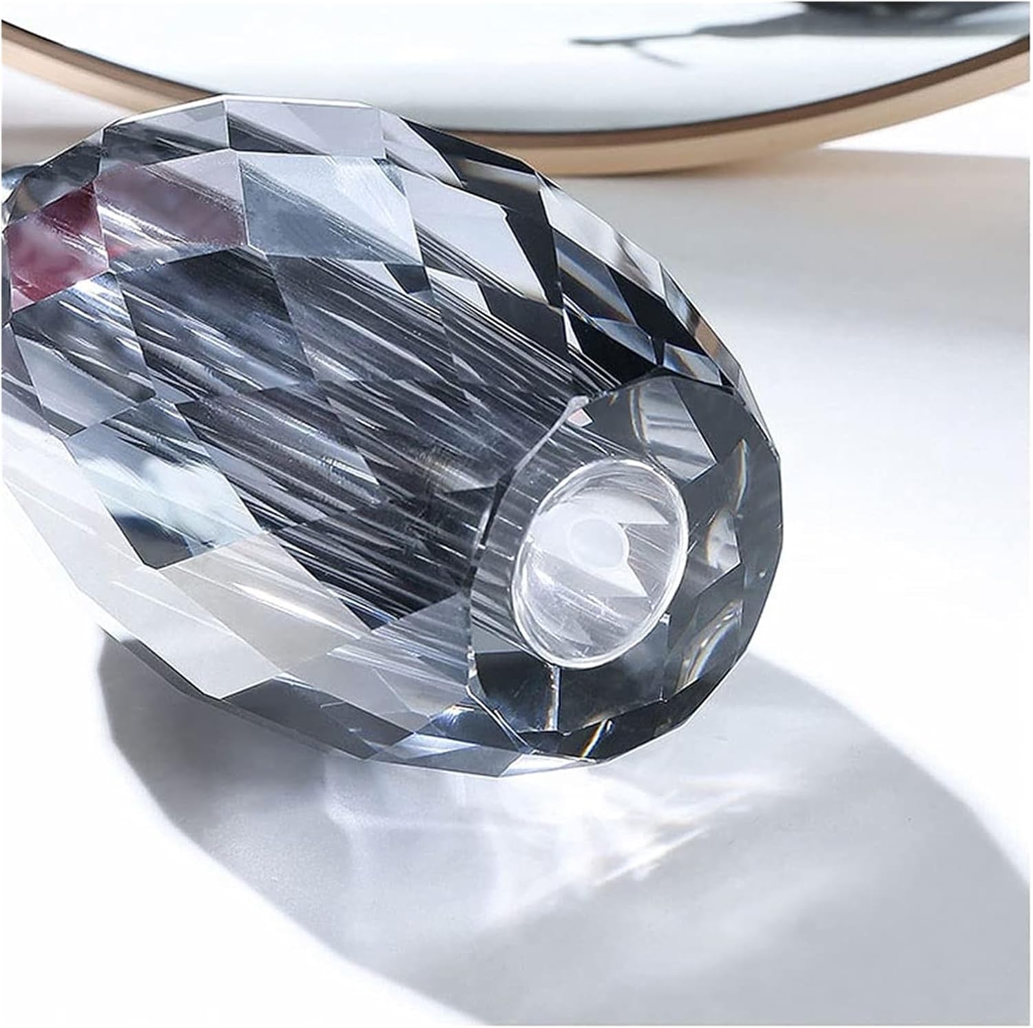 Soap Dispensers Soap Dispenser Lotion Dispensers Crystal Soap Thickened with Stainless Steel Pump Lotion Dispenser Bottle Suitable for Kitchen Kitchen Bathroom,