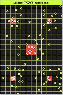 12x18 Splatter Targets. Shots Burst with a Bright Splatter Upon Impact. Instantly See Your Shots.