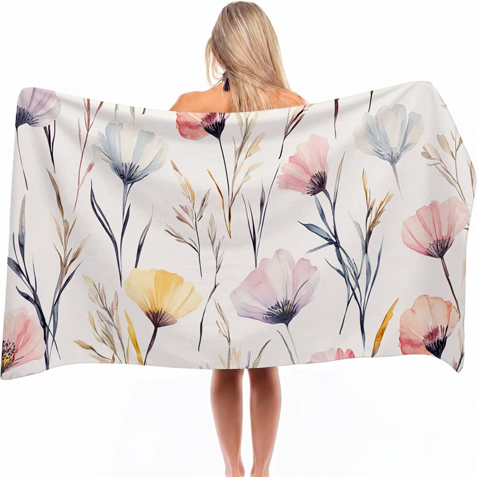Serviette de piscine séchage rapide et ultra légère drap de plage